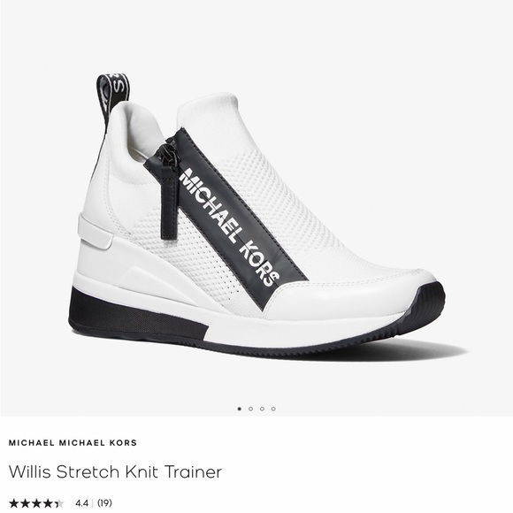 New Michael Kors Willis Stretch Knit Trainer - Picture 6 of 7